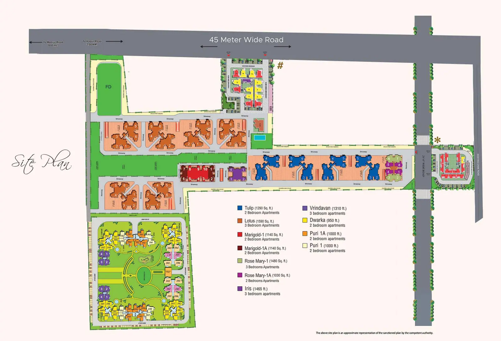 The Nest floor plan 1