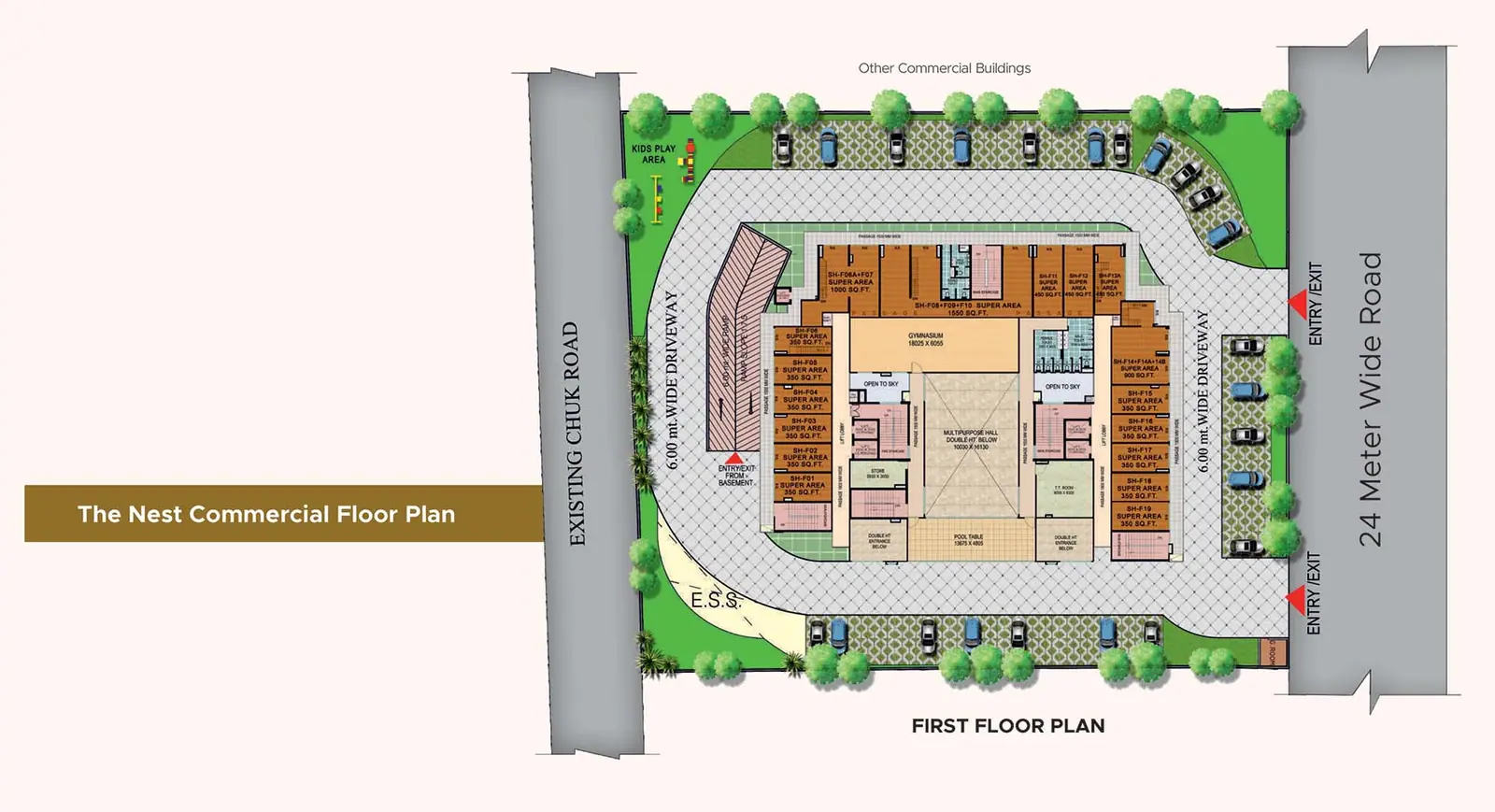 The Nest floor plan 6