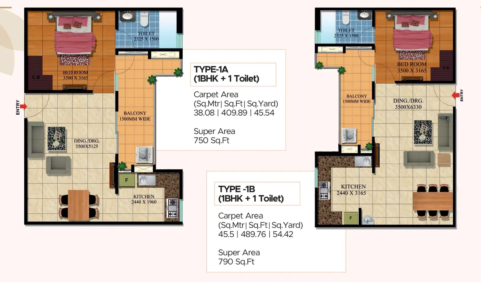 The Nest floor plan 7