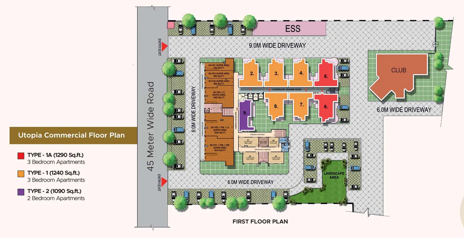 Utopia floor plan 4